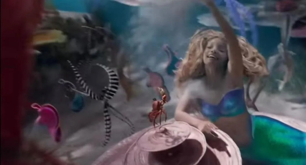 La escena en la que mencionan a Colombia y a Cartagena en 'La sirenita' de Disney