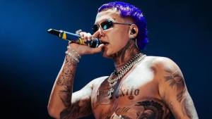 Blessd casi se va a los puños