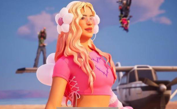 Karol G de concierto en Fortnite