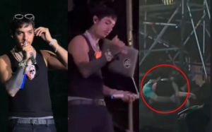 Natanael Cano golpeó a su Dj en pleno concierto