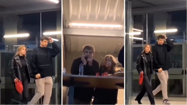 Filtran fotografía de Piqué y Clara Chía regresando a Barcelona