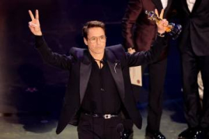 Robert Downey Jr. consiguió el primer Óscar