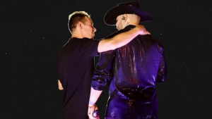 Jessi Uribe compartió tarima con Rigo