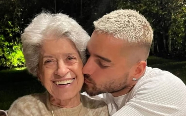 Falleció la abuela de Maluma