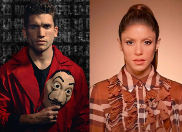 “Qué pereza das, Shakira”: actor de La casa de papel se despachó contra la colombiana
