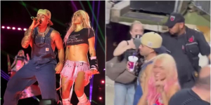 Karol G y Feid fueron captados de la mano saliendo del Atanasio