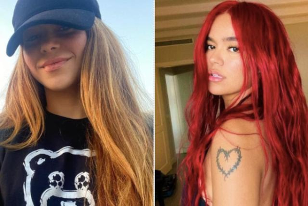 Shakira y Karol G muestran adelanto del video de su canción en Times Square