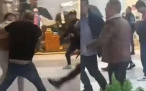 Ciro Quiñonez y Giovanny Ayala se fueron a los golpes