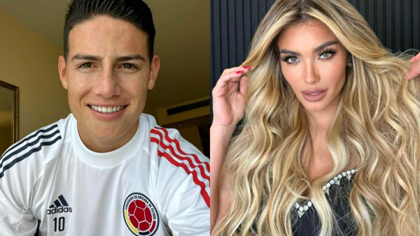 "¡Qué miedo!", le dicen a James por modelo, acusada de brujería, con la que fue visto