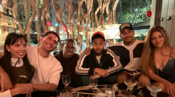 Shakira y Hamilton, pillados en cena nocturna en Barcelona