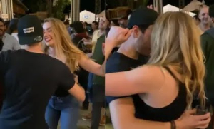Sabor latino: colombiano se hizo viral por bailar 'Como la flor' con Amber Heard