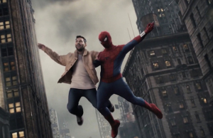 Messi sorprende en promoción de Spider-Man