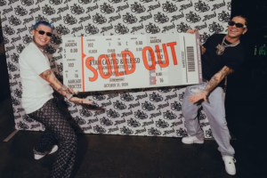 Ryan Castro y Blessd ya iniciaron su gira en Estados Unidos