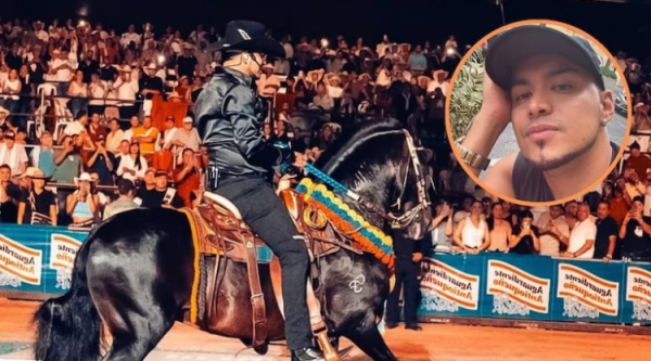 Yeison Jiménez despidió con lágrimas a su caballo campeón