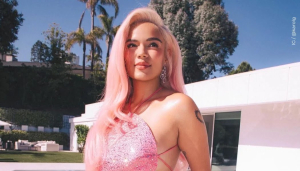 Al natural y sin filtros, Karol G mostró su nuevo look