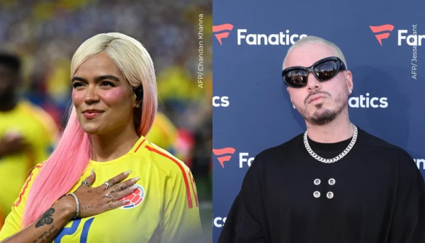 Karol G reaccionó a "Rayo", el nuevo álbum de J Balvin