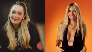 Lina Tejeiro y su aparición en un video de Karol G