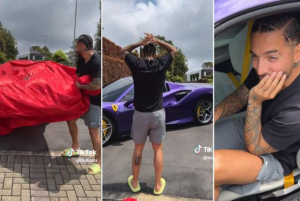 Maluma presentó a 'uvita', su lujoso Ferrari F8 Tributo: 'Esto es solo el principio'