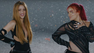 Shakira y Karol G rompen récord en Colombia con "TQG"