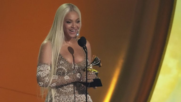 Beyoncé hizo historia en los Grammy