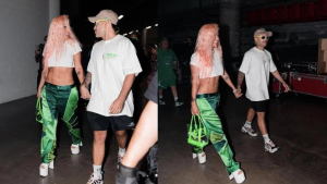 Karol G y Feid fueron captados tomados de la mano