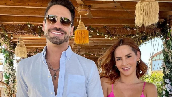 Carmen Villalobos lanzó dedicatoria a su novio Frederik Oldenburg