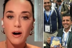 Katy Perry degustó dulces colombianos