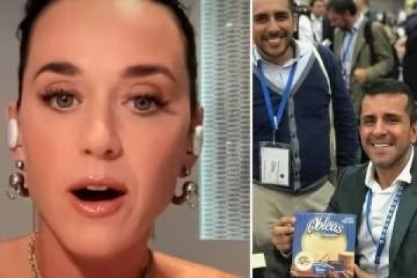 Katy Perry degustó dulces colombianos