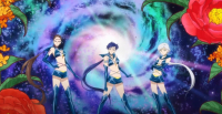 &#039;Sailor Moon Cosmos&#039; presenta a las Sailor Starlights en un tráiler lleno de brillis