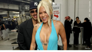 Se filtra foto de Karol G y Feid en el altar