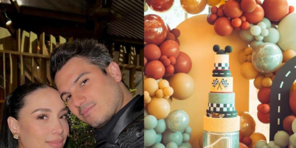 Luisa Fernanda W y Pipe Bueno celebraron el cumpleaños de sus hijos por todo lo alto