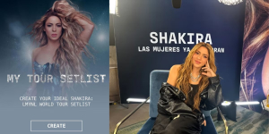 Shakira invitó a sus fans a crear el 'setlist' para su gira